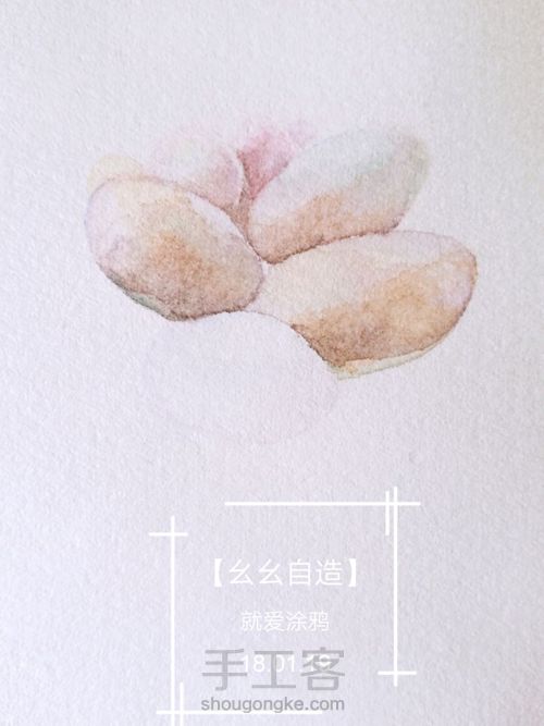 【幺幺自造】多肉图谱之3:  奶酪 第10步