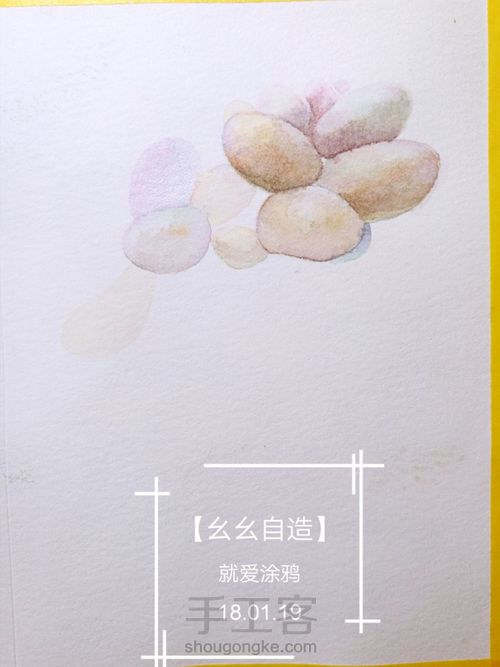 【幺幺自造】多肉图谱之3:  奶酪 第15步