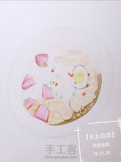 【幺幺自造】美食系列之: 酸萝卜猪脚面线 第15步