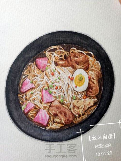 【幺幺自造】美食系列之: 酸萝卜猪脚面线 第25步