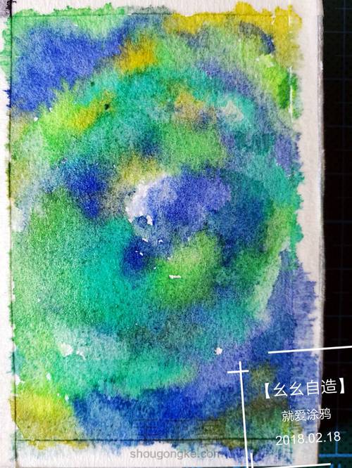 【幺幺自造】不能免俗的来几发星空涂 第21步