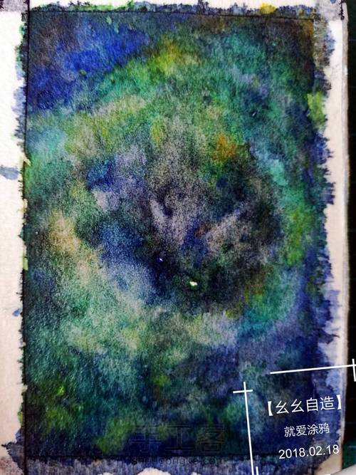 【幺幺自造】不能免俗的来几发星空涂 第25步