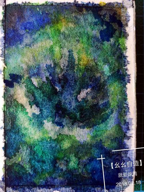 【幺幺自造】不能免俗的来几发星空涂 第26步