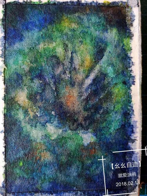 【幺幺自造】不能免俗的来几发星空涂 第27步