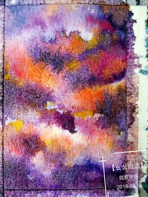 【幺幺自造】不能免俗的来几发星空涂 第32步