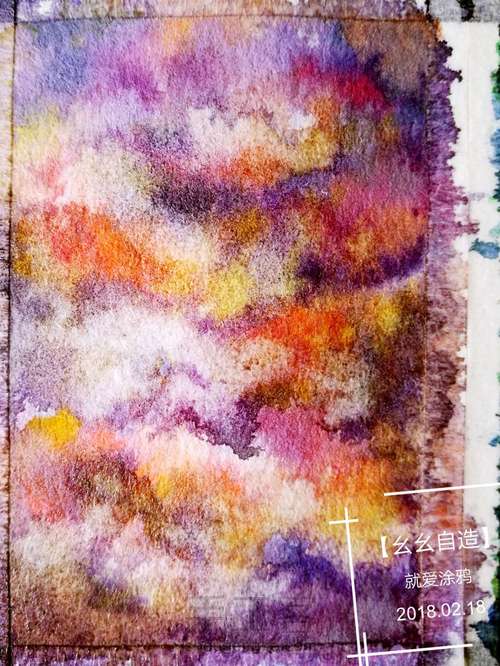 【幺幺自造】不能免俗的来几发星空涂 第33步