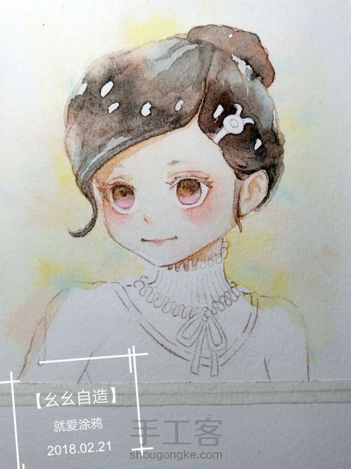 【幺幺自造】12星座拟人头像系列之2: 金牛座 第10步