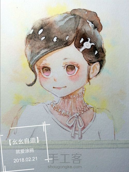 【幺幺自造】12星座拟人头像系列之2: 金牛座 第11步