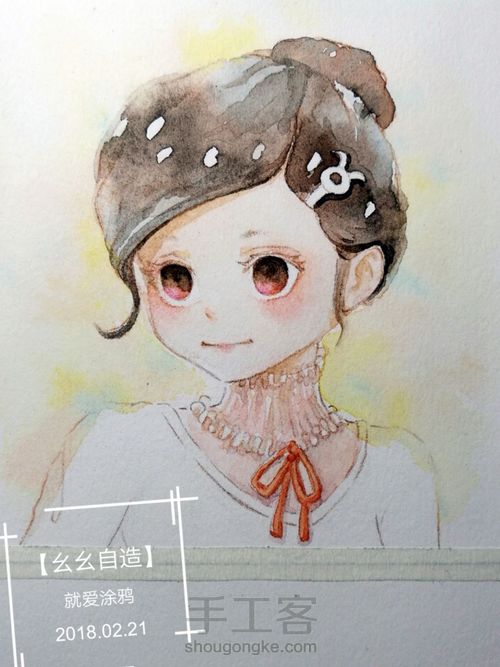 【幺幺自造】12星座拟人头像系列之2: 金牛座 第12步