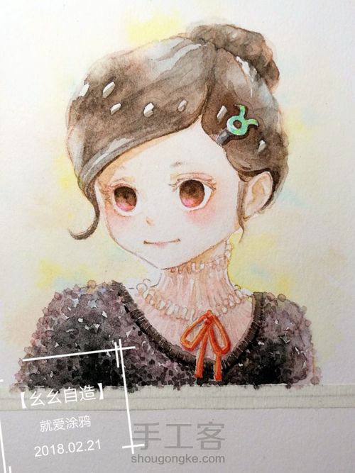 【幺幺自造】12星座拟人头像系列之2: 金牛座 第15步