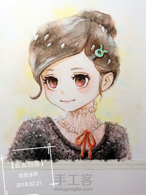 【幺幺自造】12星座拟人头像系列之2: 金牛座 第17步