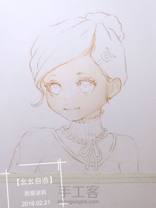 【幺幺自造】12星座拟人头像系列之2: 金牛座 第5步