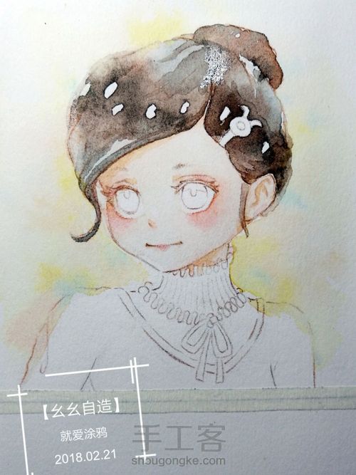 【幺幺自造】12星座拟人头像系列之2: 金牛座 第9步