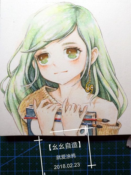 【幺幺自造】12星座拟人头像系列之4: 巨蟹座 第14步