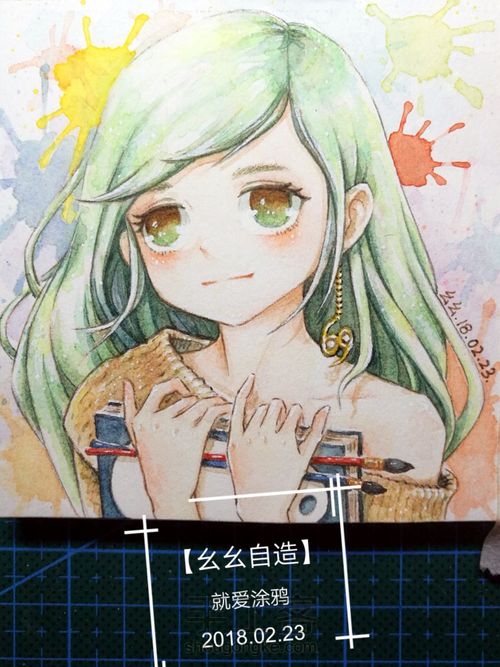 【幺幺自造】12星座拟人头像系列之4: 巨蟹座 第15步