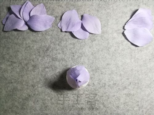 纸藤月季花 第10步