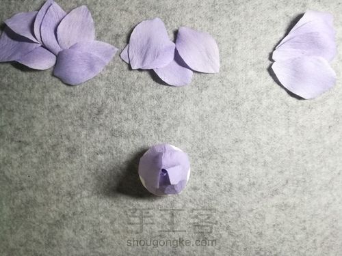 纸藤月季花 第11步