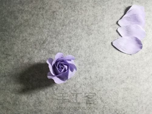 纸藤月季花 第21步