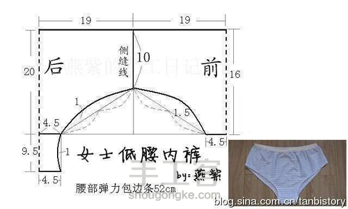 教你做贴身衣物 第1步