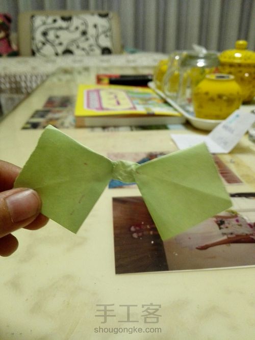 DIY蝴蝶结戒指💍 第10步