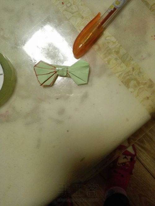 DIY蝴蝶结戒指💍 第17步