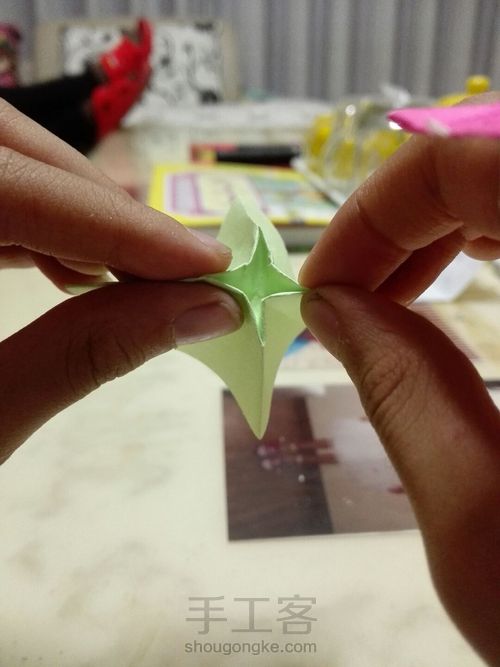 DIY蝴蝶结戒指💍 第6步