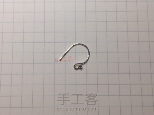 救场！球针做耳钩 第5步