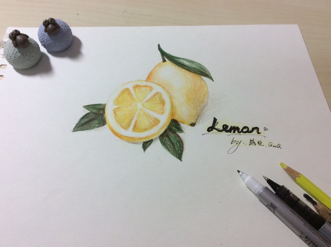 嗯木
仅仅只是觉得柠檬还挺好画的……
仅此而已……
PS.第一次发教程 各位多多包涵哈