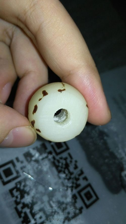 情深不寿，白玉菩提佩环 第5步