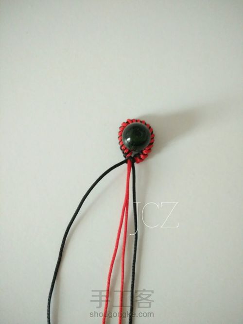 简式金刚双色结 第2步