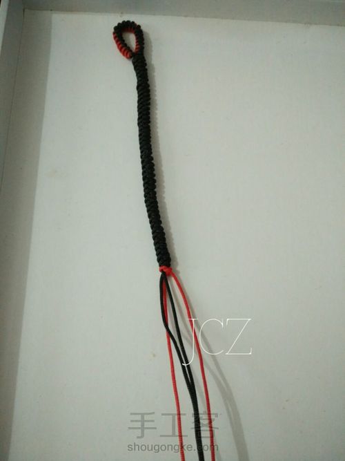 简式金刚双色结 第3步