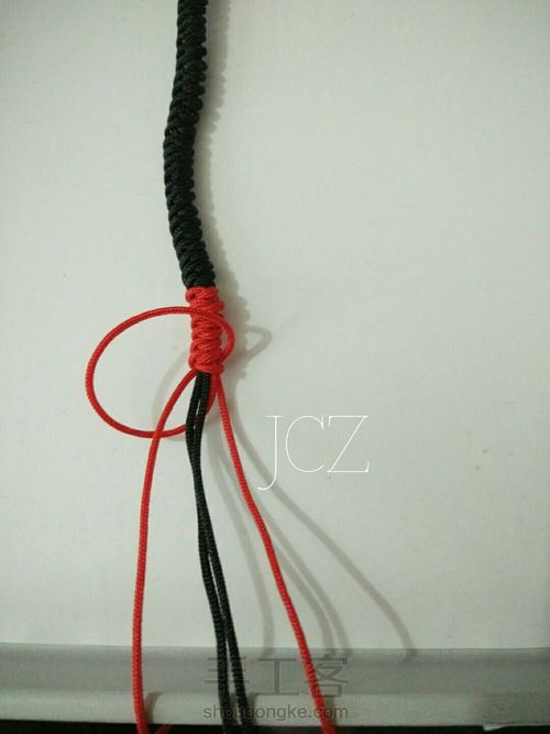 简式金刚双色结 第4步