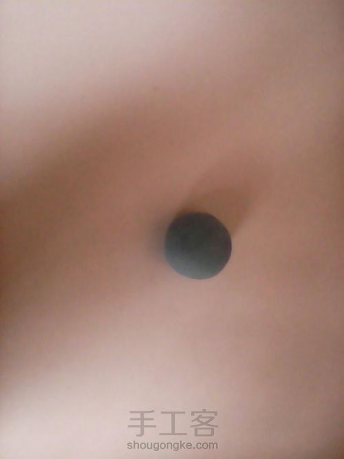 DlY粘土玫瑰花 第1步