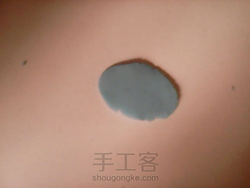 DlY粘土玫瑰花 第3步