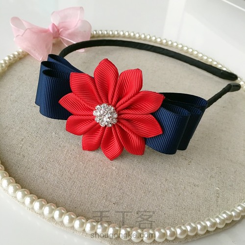 送给俩姐妹花的气质美发箍 第9步