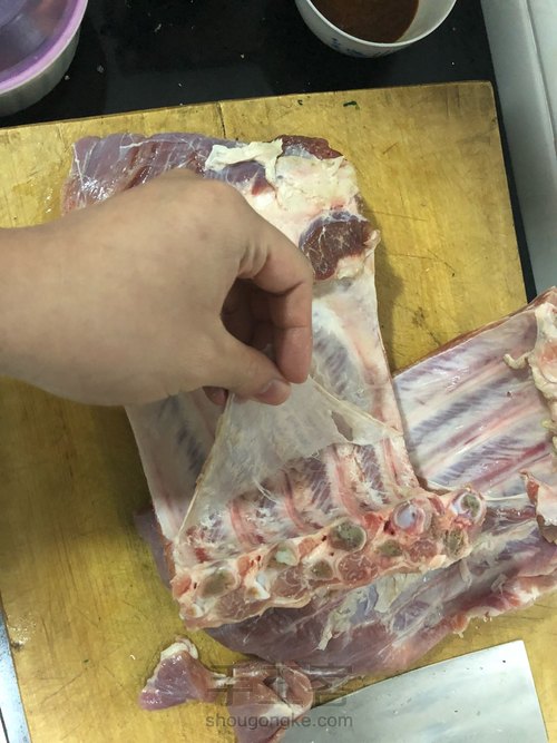 香辣烤排骨 第1步