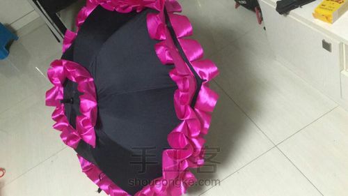 哥特玫瑰cos道具 伞 第6步