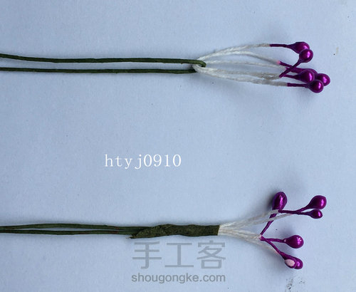 纸艺铃兰制作教程 第1步