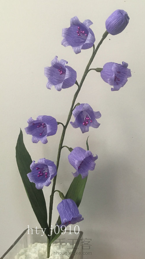 纸艺铃兰制作教程 第7步