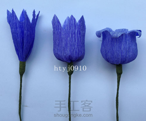 纸艺铃兰制作教程 第3步
