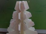 一张纸折成圣诞树