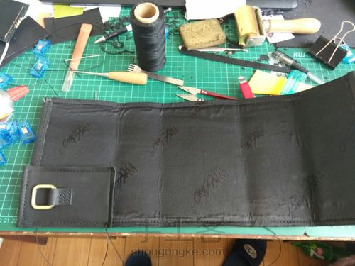 黑色牛皮方包 第22步