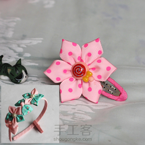 茉香手工坊—尖角五瓣花 第4步