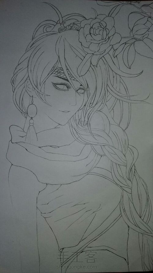 落花梦笔之嫣然 第3步