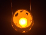 黑夜里，给孤寂的心做一盏明亮的橘子灯吧！^（＾ν＾）