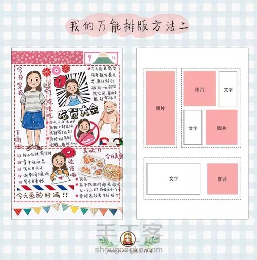 【原创】手残党福利如何画出完美的手帐 快来一起get 第13步