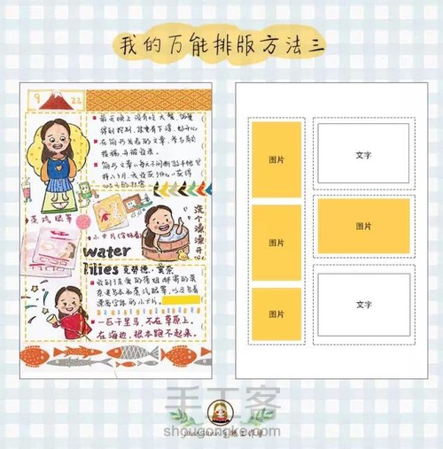 【原创】手残党福利如何画出完美的手帐 快来一起get 第14步