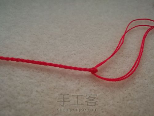 草莓晶碎石手链 第8步