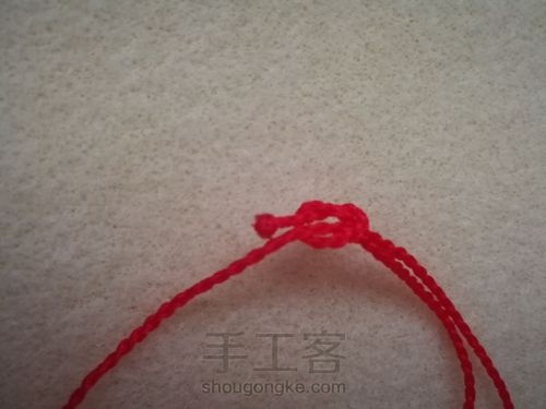 草莓晶碎石手链 第9步