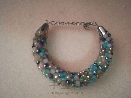 一个不是很成功的串珠手镯 第16步